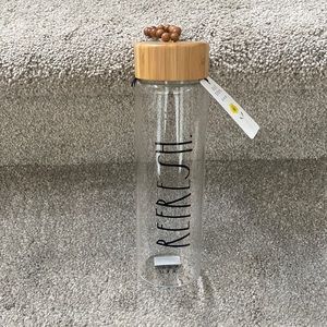 Rae Dunn REFRESH Glass Bottle